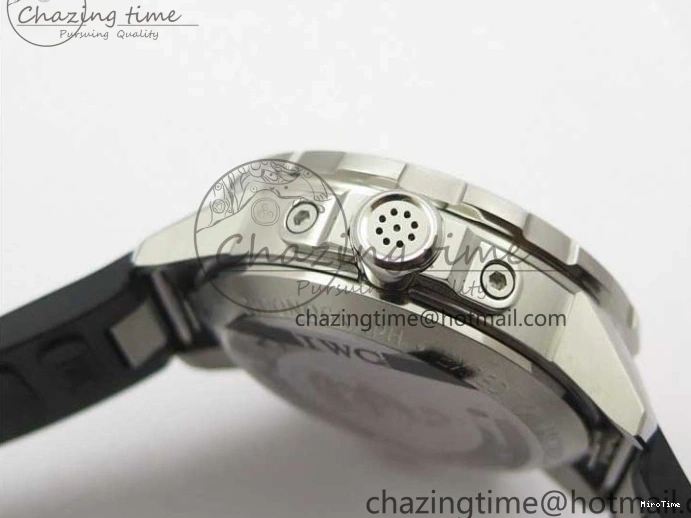 MIROTIME 0111 Aquatimer Chrono IW376803 V6F 1:1 Best Edition Blue Dial on Ruber Strap A Neat 7083